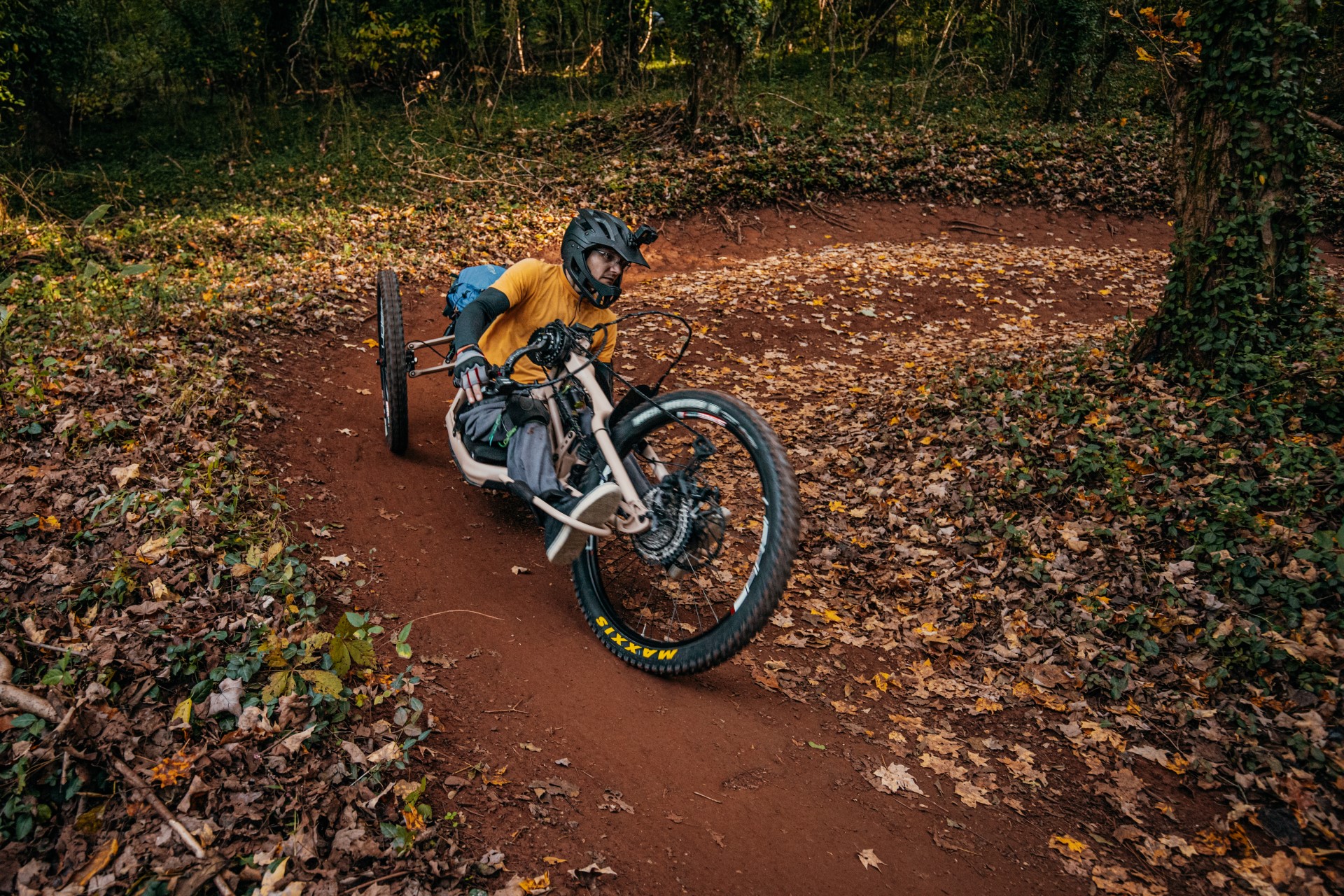 Adaptive Bike On Trail